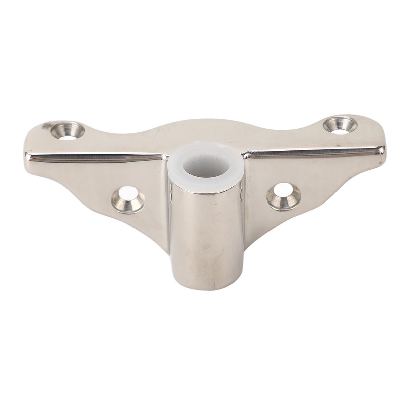 2PCS 1/2in Oarlock Socket 316 Stainless Steel Polished Finish Side