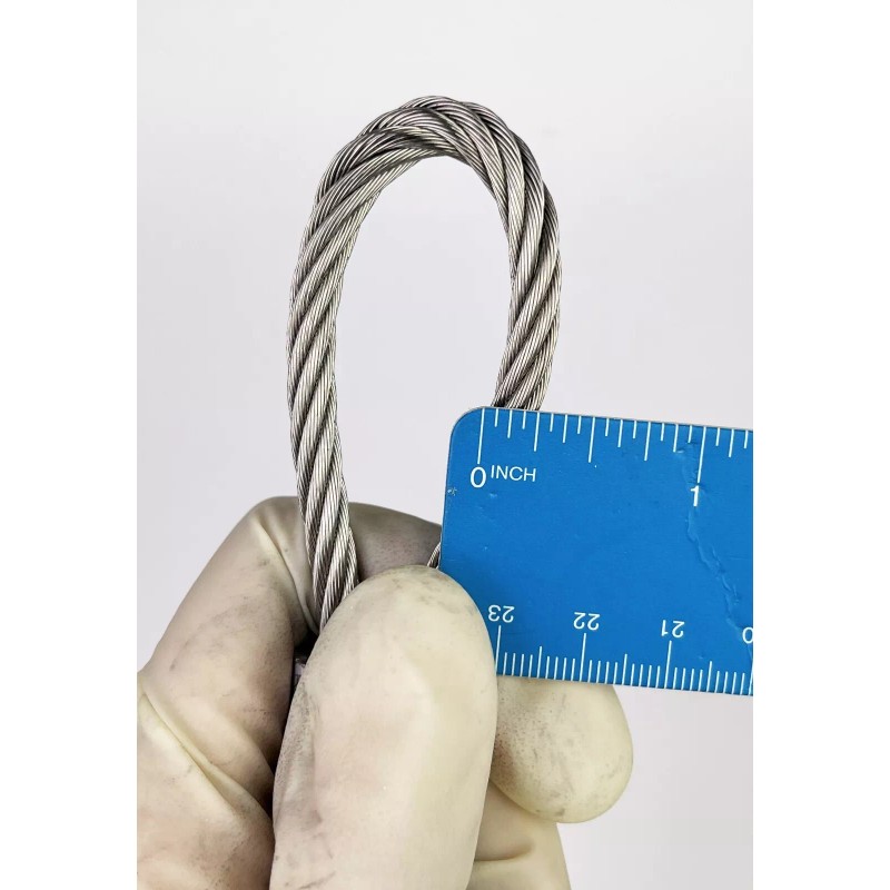 Unbranded QTY: 1 - Whip Check 38" 1/4" Restraint Safety