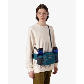 WATERFLY Fanny Pack Waist Bag: Waist Pack for Women Men with Two Water Bottle Holder Hiking Fanny Pack for Running Walking DogWalking Travel Cycling