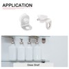 DTGN 15mm x 11mm (LxW) Mounting Brace Fix Glass Shell