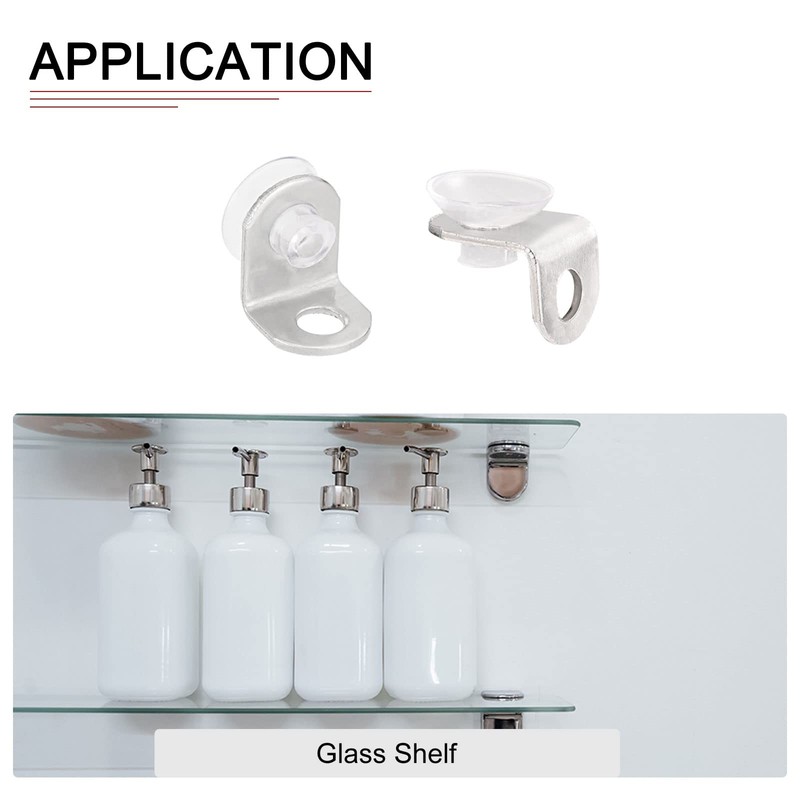 DTGN 15mm x 11mm (LxW) Mounting Brace Fix Glass Shell