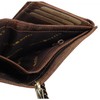Greenburry Vintage Biker Wallet Leather Trucker Purse Brown, brown, Vintage