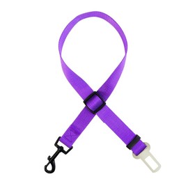 DOGGYKINGDOM Seat Belt for Dogs in Car for Dog Car Harness for Small Medium Large Sized Dogs - Purple