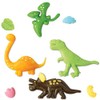 ScrapCooking 3449 Dinosaurier-Backform Silikon Rosa 21,7 x 9,5 x 0,8