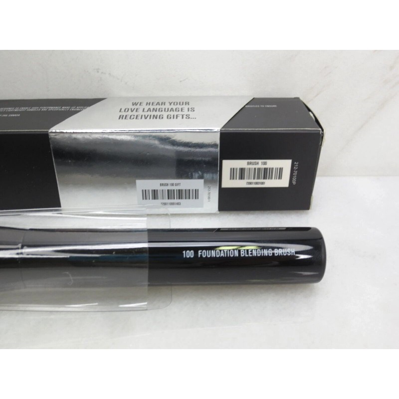 IL MAKIAG #100 FOUNDATION BLENDING BRUSH SET OF 8 BLACK