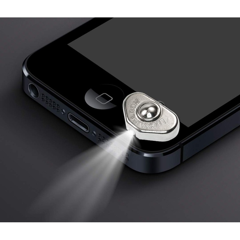 Lucky Line Smallest LED Thumb Light for Keys, Screwdrivers, Measuring