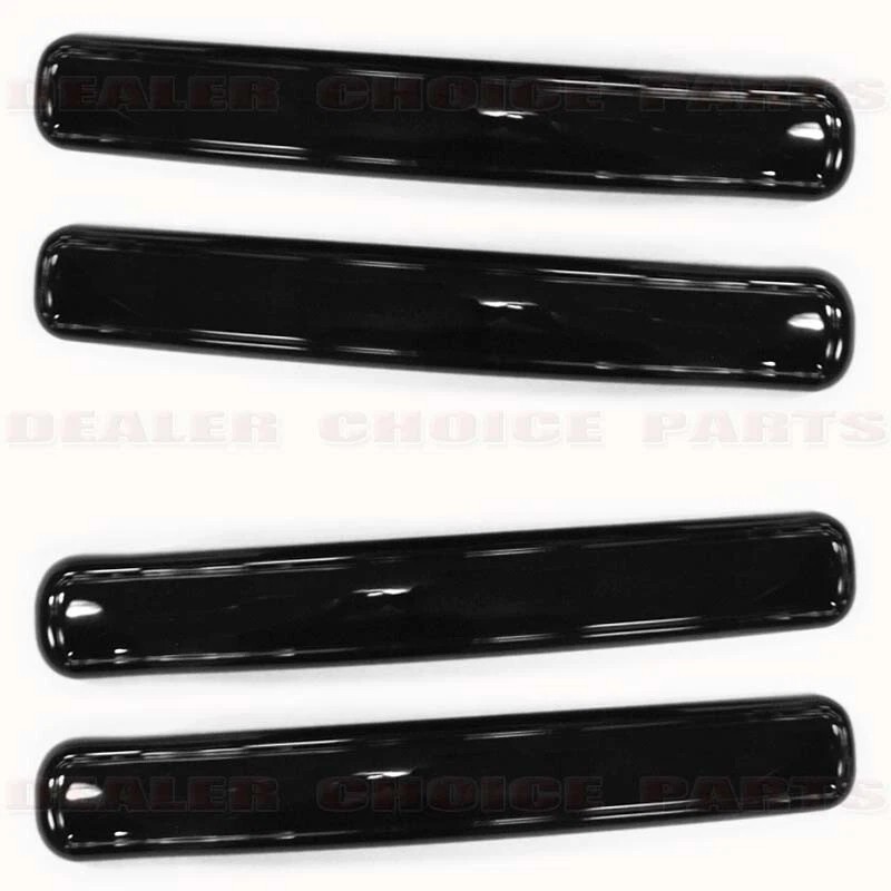 Torox GLOSS BLACK Door Handle LEVER COVERS for 2001-2006 Chevy
