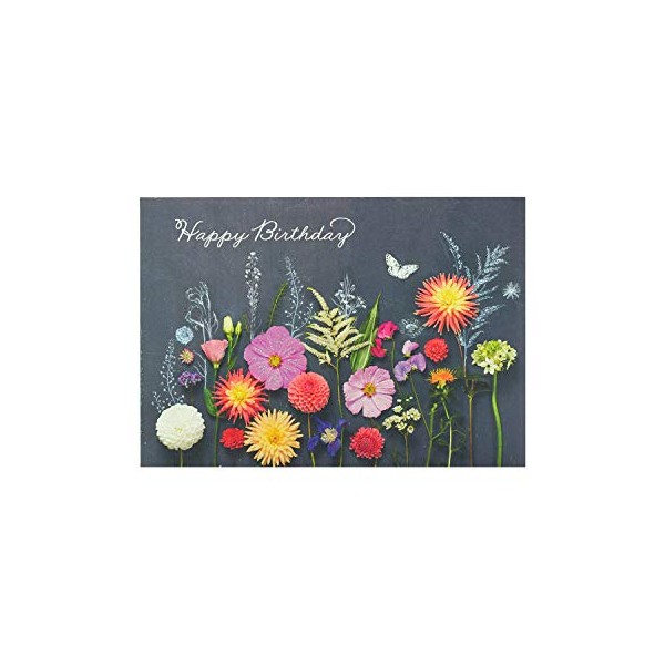 UK Greetings Birthday Card for Her/Friend - Sweet Floral Design,
