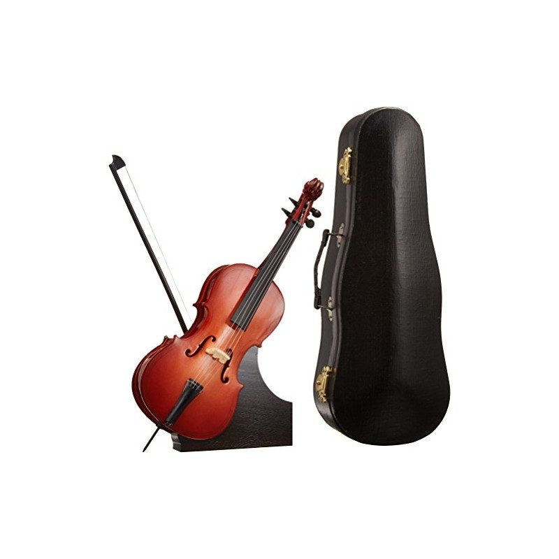 Sunrise Sound House Miniature Musical Instrument Cello 9.1 inches (23