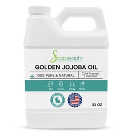 JOJOBA OIL 100 PURE RAW UNREFINED GOLDEN ORGANIC COLD PRESSED 4 OZ TO 1 GALLON