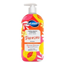 Jabón Líquido Corporal Blumen Durazno 650ml