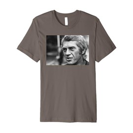 Steve McQueen The Great Escape Actor 1969 Premium T-Shirt