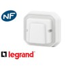 LEGRAND, Plexo 069888L Wet Room Cable Outlet with Strain Relief,