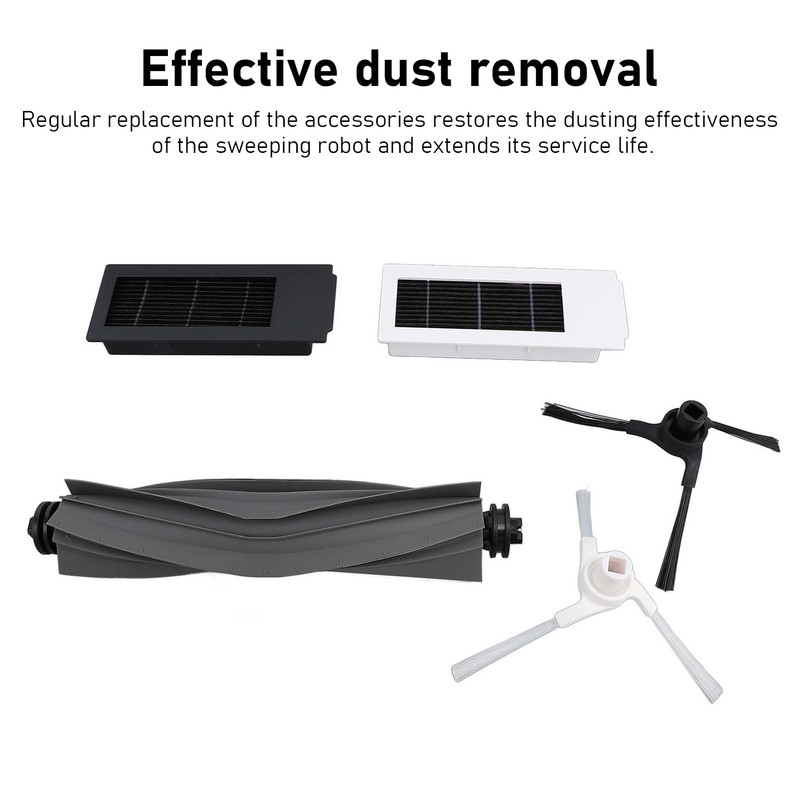 Sweeping Robot Replacement Parts Main Brush Side Brush Filter Mesh