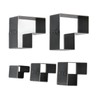 5Pcs Leather Die Cutter Hollow Assorted Size High Carbon Steel