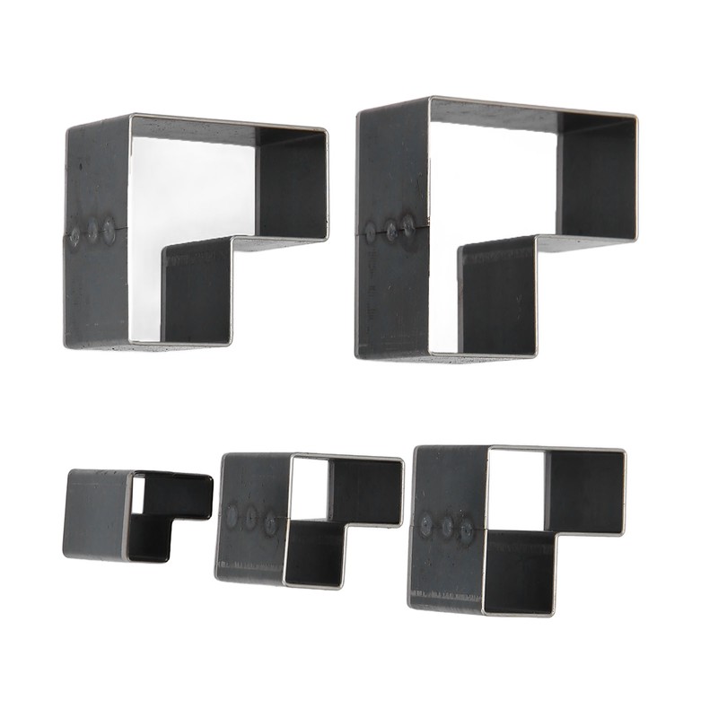 5Pcs Leather Die Cutter Hollow Assorted Size High Carbon Steel