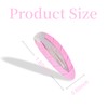 20 Pcs Metal Snap Barrettes, Oval Tortoise & Color Non