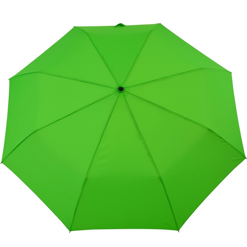iX-brella Trekking Pocket Umbrella XXL with Shoulder Bag, neon green,