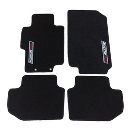 EVPROXP Floor Mats Compatible with 03-07 Accord 2Door, Factory Fitment Carpet Front & Rear 4PCS Set, Black Nylon, with Mug, 04 05 06