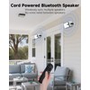 Remote Control for Plyee Audio MZ-621 / MZ-632 Wall-Mounted Bluetooth