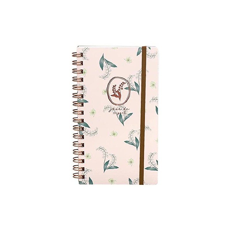 Lab Clip Notebook, Slim Squared, Jules de Muguet, Pink, 21C-JMSN01-PK