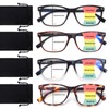 BONCAMOR Progressive Multifocus Reading Glasses for Men Women Blue Light