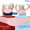 RENEO C Section Belly Binder, Reusable Solid Gel Ice Pack