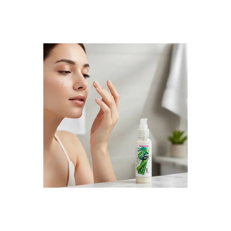 2 Pz Suero Facial Aloe Vera 60ml Suero De Colágeno
