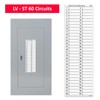 Littversions 2 Pack Standard 60 Circuits Vinyl Fuse Box Circuit