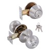 GITRANG All Keyed Identical Deadbolt Door knob Single Cylinder Deadbolt