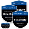 3PCS Yard Sign Shield Compatible for SimpliSafe Home Security System，3PCS