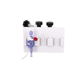 AHS American Hospital Supply Transducer Holder for IV Pole | Holds 3 Transducers (Utah Medical Compatible)