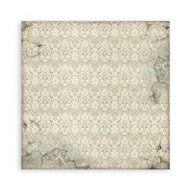 Stamperia Blocco per Scrapbooking 10 Fogli 30,5 x 30,5 (12 x 12) Maxi Sfondo Selezione Voyages Fantastiques, Multicolore, 30 x 30 cm