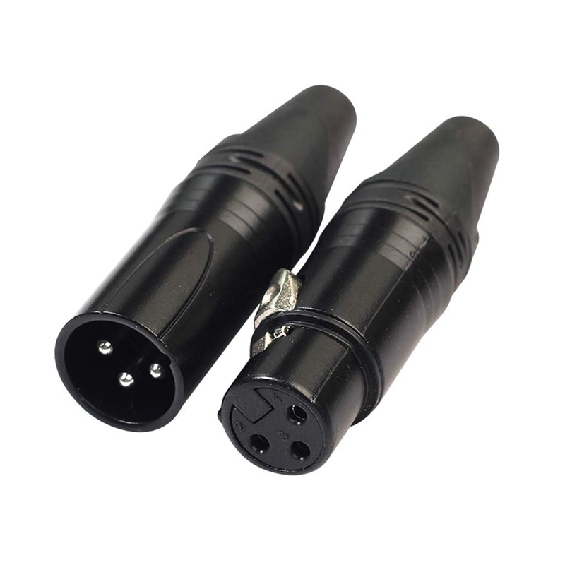 B Baosity XLR 3-Pin Male to Female Audio Connector