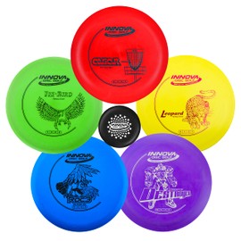 Innova Disc Golf Starter Set – Colors May Vary 160-180g – Disc Golf Putter, Disc Golf Driver, Mid-Range, Beginner Disc Golf Set