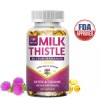 1200MG Milk Thistle (Silymarin) 120 Capsules Dandelion Root Extract Liver