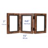 Shampsen 3 Picture Frames 10 x 15 cm Collage Brown