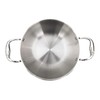 Highkind Tri-Ply Stainless Steel Multi Purpose Heavy Weight Extra Deep,