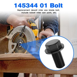 145344-01 Miter Saw Blade Bolt Replacement Dew-ALT Miter Saw Parts DW708 DW703 DW704 DW705 DW706 DW712 DW715 DW716 DW718 Suitable for Circular Saw Miter Bolt