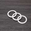 VGOL 10pcs PTFE Flat Washers AN-8 (8AN) PTFE Washer 19.5mm