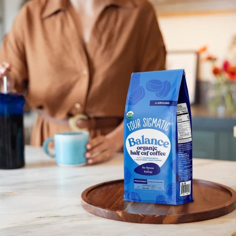 Four Sigmatic Organic Balance Adaptogen Ground Coffee | Medium Roast