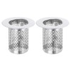 sourcing map 4 Pack Shower Drain Strainer, 2" x 2.2"