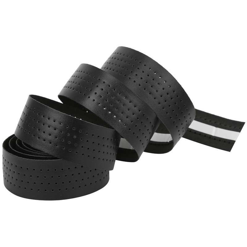 2Pcs Cycling PU Leather EVA Handlebar Belt Road Bike AntiSlip
