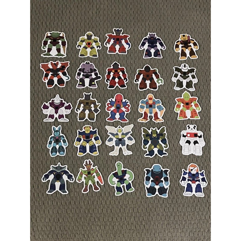 Unbranded Battle Beasts Custom Vinyl stickers Hasbro - 2.5” Beast