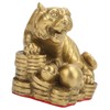 Brass Tiger Statue Sturdy Durable Brass Attract Wealth Fortune Easy
