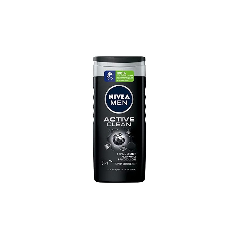 NIVEA Active Clean Shower Gel 250 ml