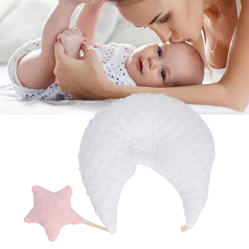 Baby Head Support Pillow Soft Lightweight Portable Infant Head Shaping
