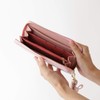 Kinshuu Women's Long Wallet, Large Capacity, Card Slot, Coin Purse,