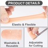 STSTR 10 PCS Soft Gel Toe Caps, Elastic Toe Protectors