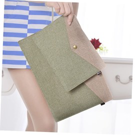 Operitacx Storage Bag Storage Pockets Folder Frame Bag Folder Statiko File Folder Document Holder Paper Briefcase Storage Bag Folder Office File Holder